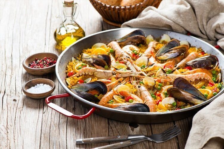 Fruits de mer pour le régime Dukan